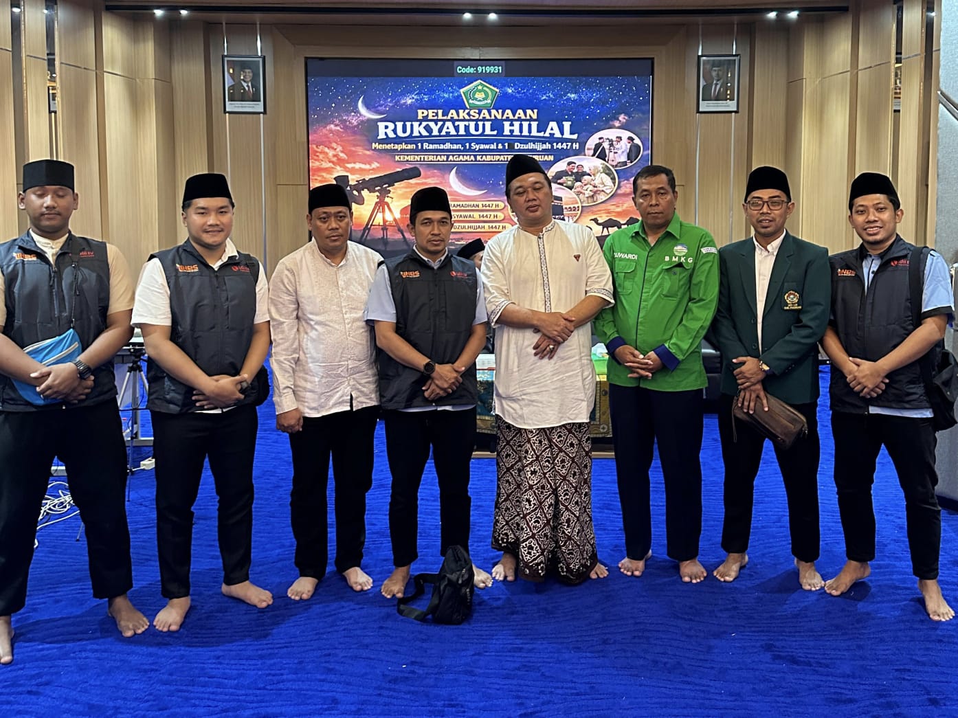 Awal Ramadan Ditentukan 19 Februari, LDII Pasuruan Turut Pantau Hilal